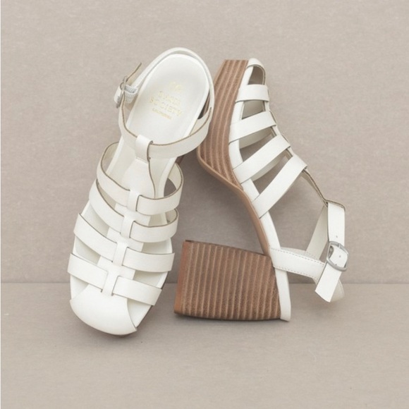 Just In// Hailee • Fisherman Platform Heel Sandals - Picture 6 of 9